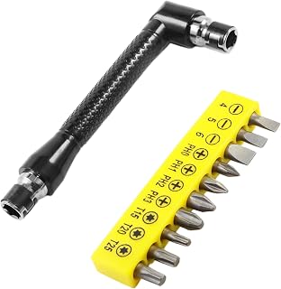 Hex Socket Wrench with Screwdriver Bits, Double-Headed Socket Tool