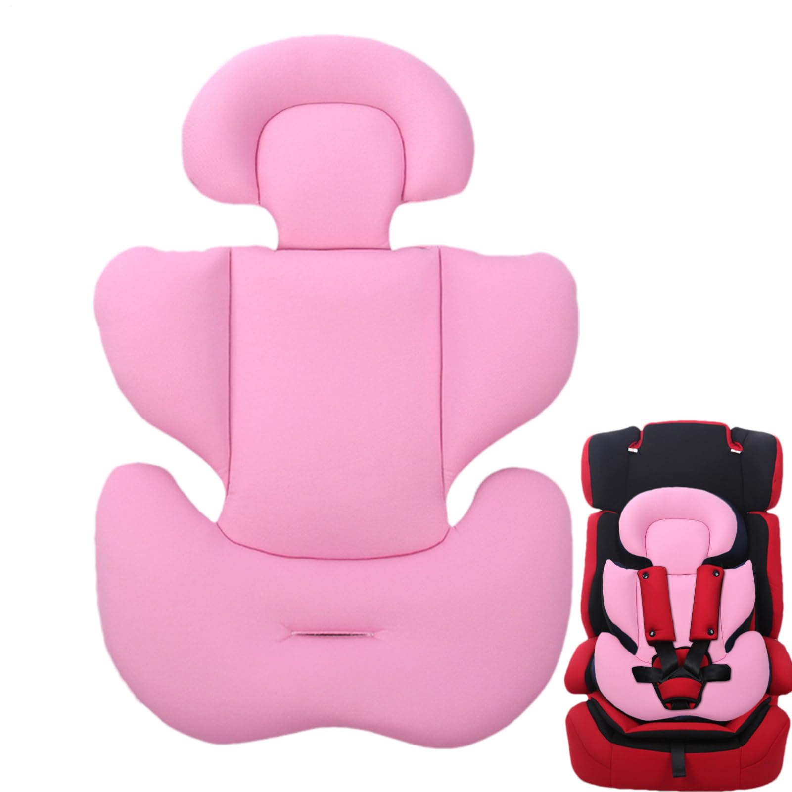 Cuscino Per Passeggino, Riduttore Sedile Per Passeggino, Supporto Per La Testa E Corpo Del Seggiolino Auto Per Bambini