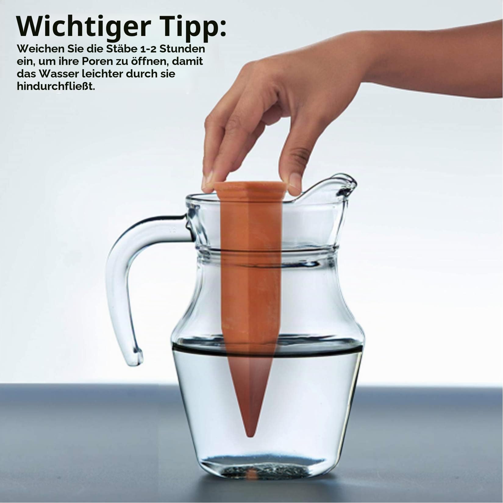 8 Stücke Automatisch Keramische Bewässerung Set,RoseFlower Tonkegel Selbstbewässernde Spike Wasserspender mit Free Gartenwerkzeuge für Indoor & Outdoor Home Office Garten Pflanzen
