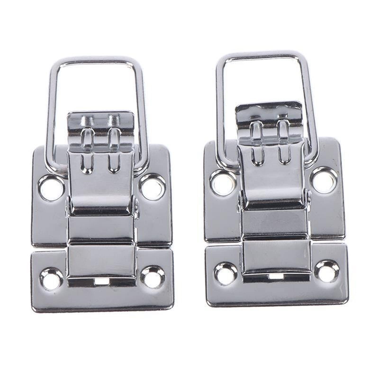 SFJSFIMQ Latch Lock Stainless Steel Chrome Toggle Latch for Chest Box Case Suitcase Tool Clasp Buckle Hardware