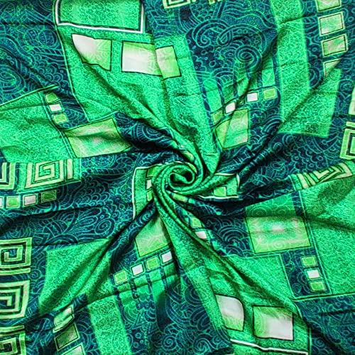 Image of Satin Silk Women's Large Square Floral Fashion Scarf | Soft satin silk neck scarf, head scarf, hair scarf, bandana, wrap, hijab, lightweight fashion accessory