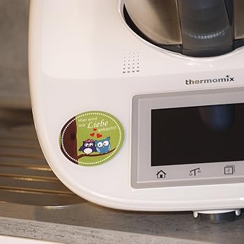 Amazon De 2in1 Thermomix Deko Sticker Aufkleber Display Cleaner Eule