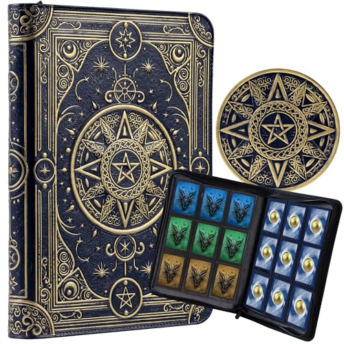 Star Mage 9-Pocket Ringless TCG Binder for Trading Cards