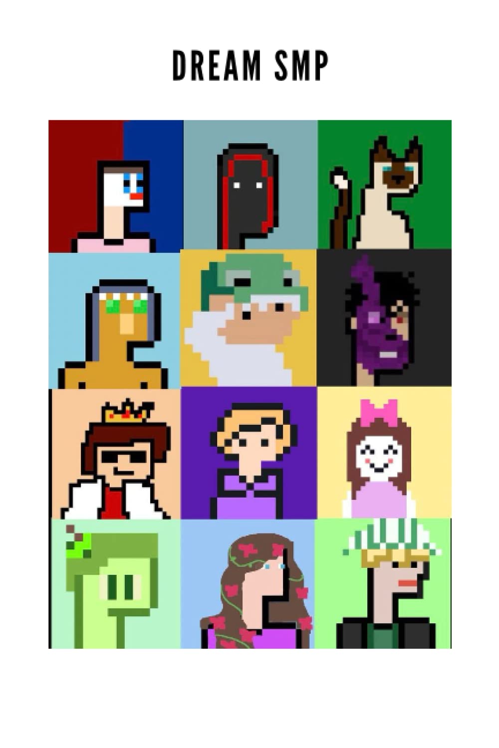 DREAM SMP: Dream Smp Notebook - Dream Team - Dream Smp - Dream Team Smp - Dsmp - Dream Team Fanart - Dream Team Art - Dream Smp Fanart - Dream Smp Art ... Characters - Mcyt - Mcyt People - Mcyt Merch Paperback – 3 April 2022