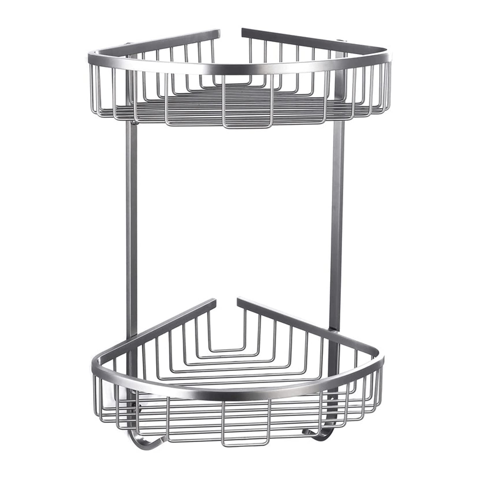 XIXIDIAN Corner Shower Caddy Shampoo Holder Storage Shower Organizer for Bathroom Shower Caddy Shelf Kitchen No Drilling Adhesive