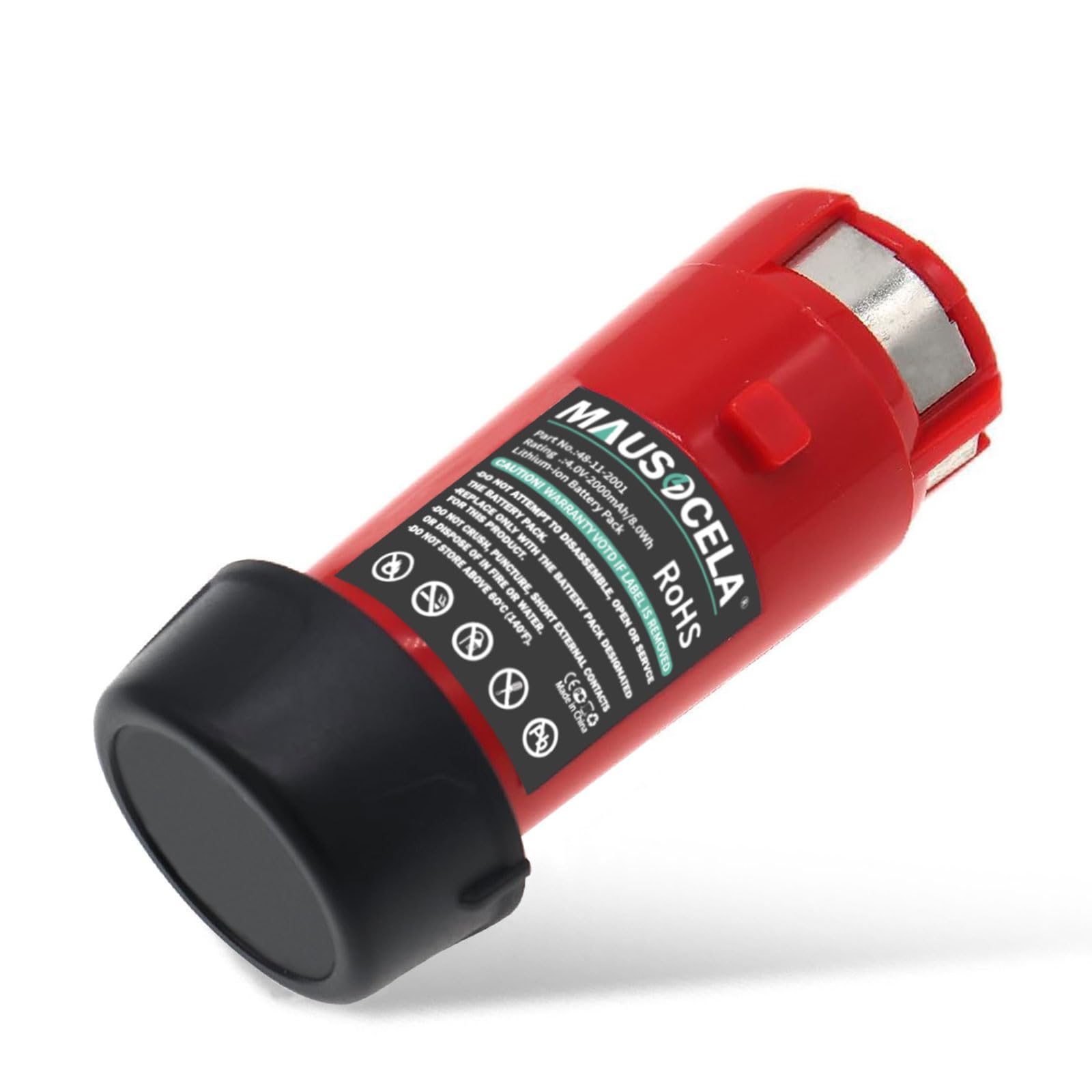 MAUSOCELA 2000mAh M4 Replacement Battery, Compatible with Milwau‘kee M4, M4 1/4", M4 4V Power Tools, Part No.: 48-11-2001