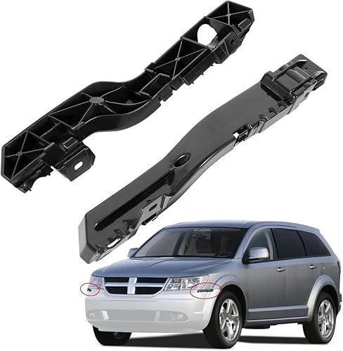 ACLONG Juego de soportes de parachoques delantero izquierdo y derecho compatible con Dodge Journey 2009 2010 2011 2012 2013 2014 2015 2016 2017