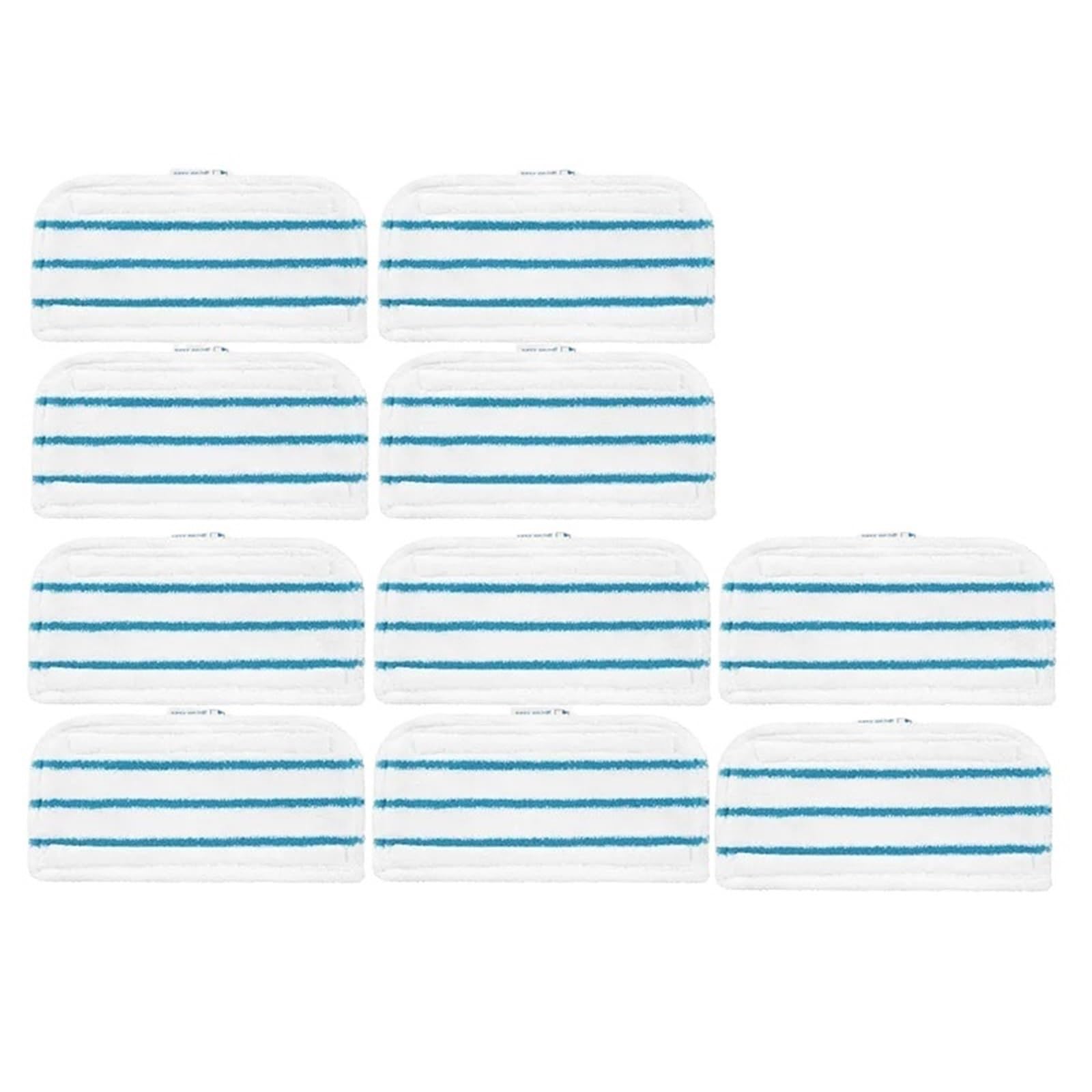 Accessori For Panni Lavabili In Microfibra, Compatibili Con Black Decker, Scopa A Vapore FSM1610 / FSM1630 / FSMH13E5 / FSMH1321-A9 / FSM1616 / HSMC1321(10pcs)