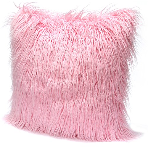Drcosy federa di peluche super soffice in