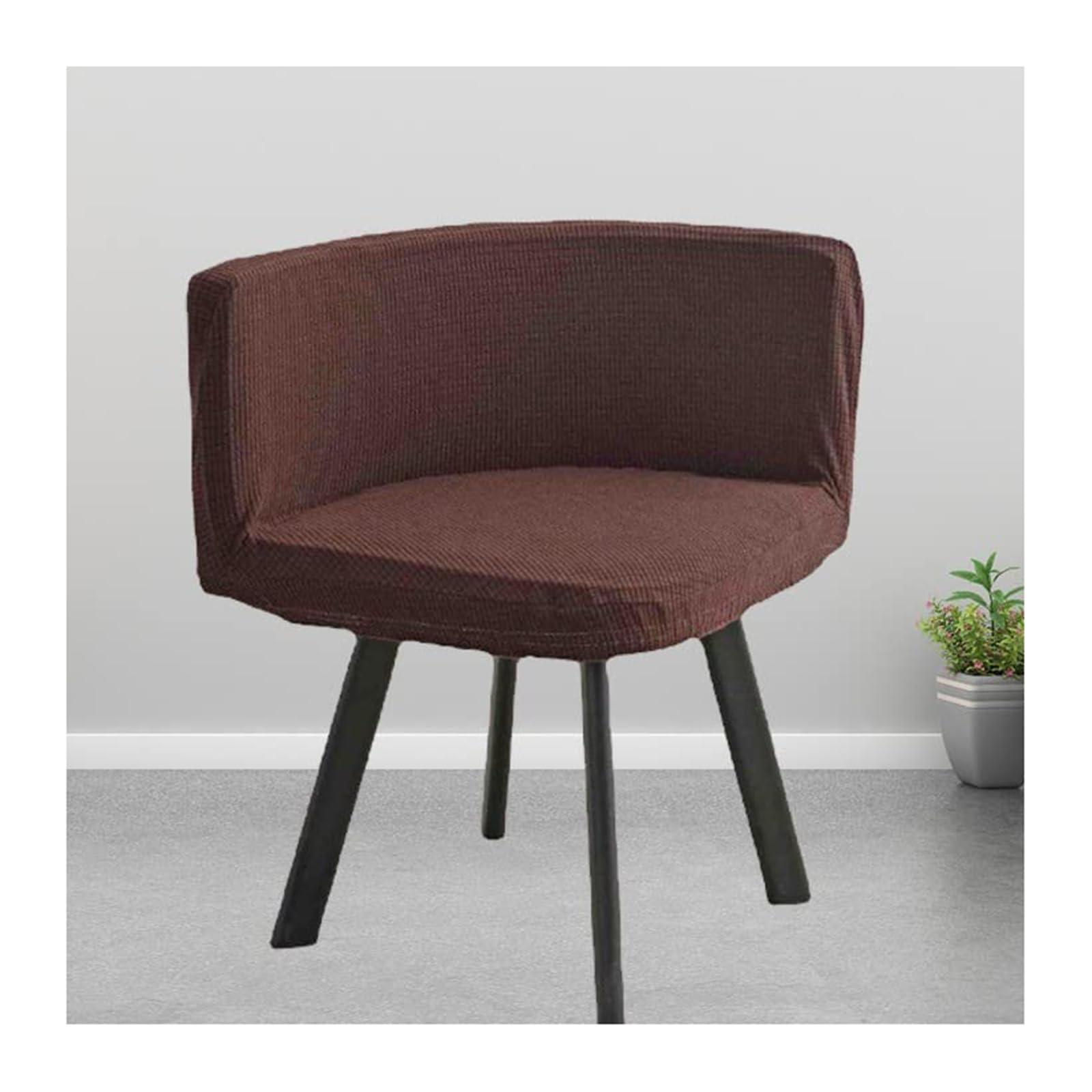 Housse de chaise de cuisine extensible pour salle à manger lavable lot de 4