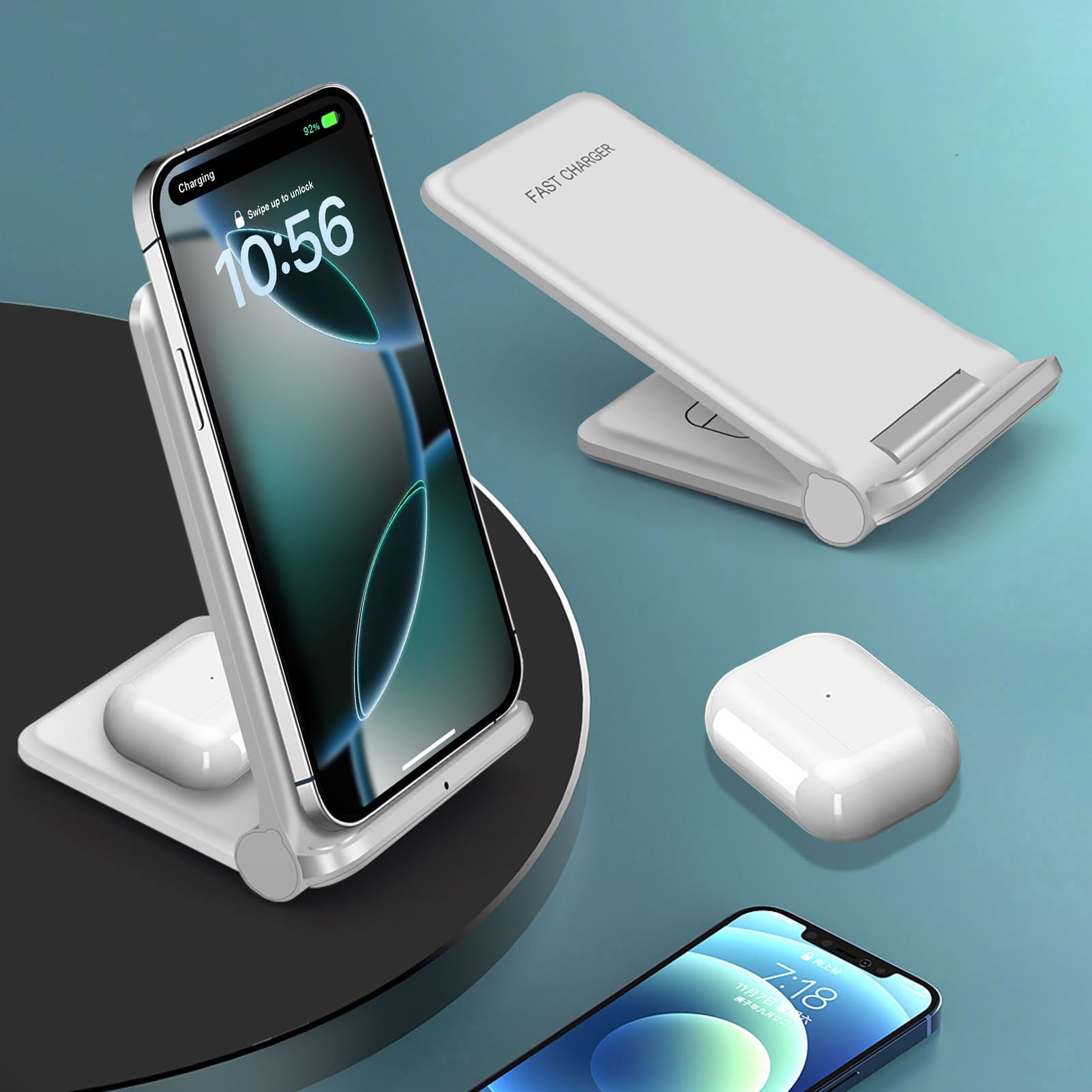 Wireless Charger No Plug With Iphone 11 Charging Stand Iphone