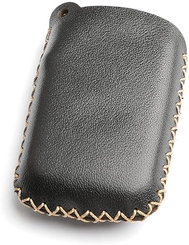 Miniatura 3 de Cuero para Lexus RX350 ES350 IS250 GX460 LX570 Remote Smart 4 Botones Key Case Holder Cover Fob Chain (negro)