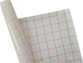 G4GADGET Book Cover Film Self Adhesive Book Covering Film Clear Sticky Back Plastic Book Cover Transparent (33cm x 3 Meter)