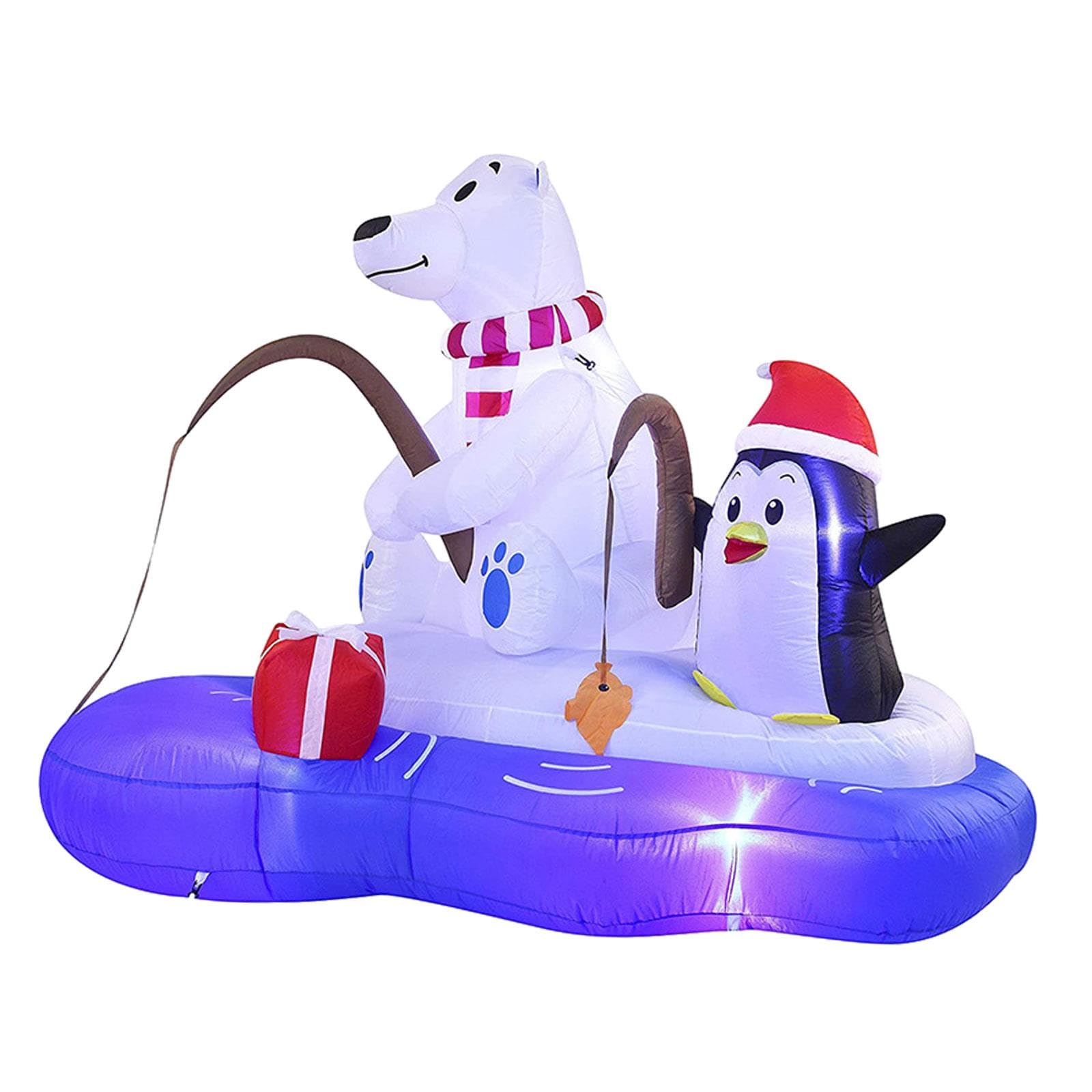 MERIGLARE Décoration de Noël éclairée par de 71 Pouces, pour L'extérieur,
