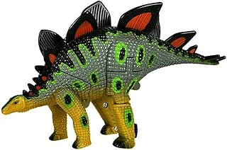 Forest & Twelfth Kids Jungle Animal Toys, 4inch Transforming Action Figure, Changes from a Detailed Toy to Unique Robot in Seconds, Great Gift for Both Girls and Boys (Stegosaurus) AM-ROB-ASSTD