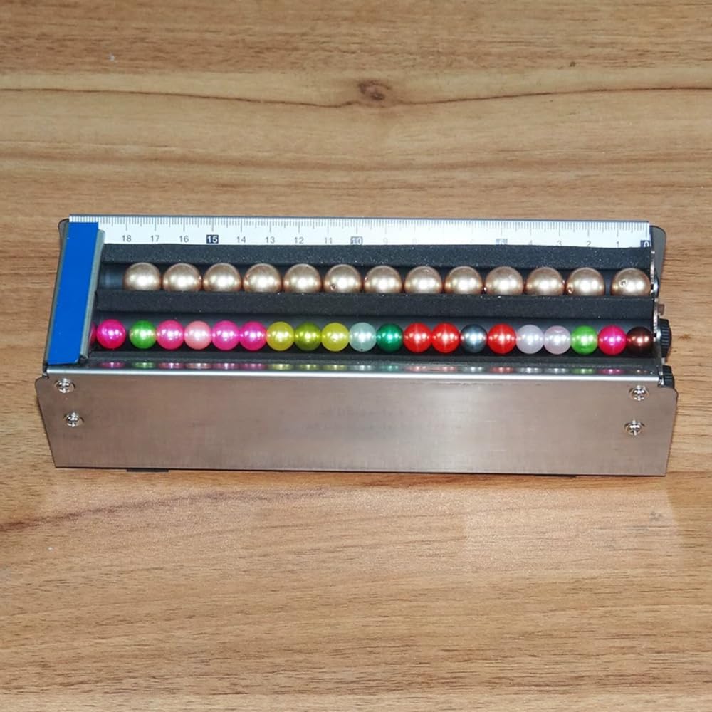 Máquina eléctrica para enhebrar cuentas en talleres de joyería y costura creativa