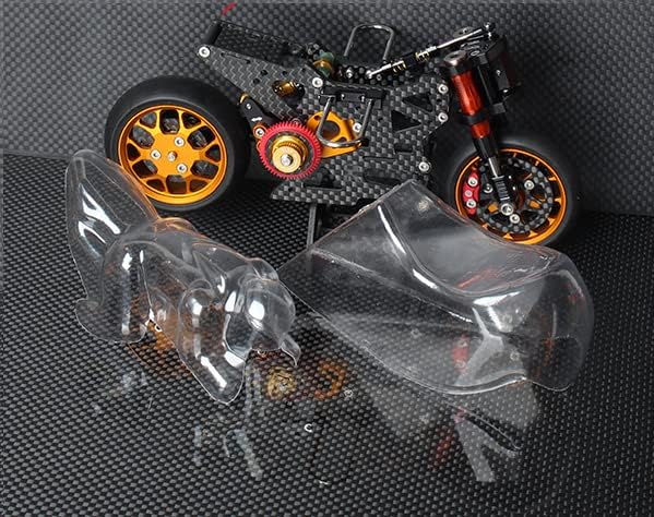 Miniatura 3 de Nexx Bike Jaguar 112 motocicleta RC con motor sin escobillas de 5500 kV y servo digital Emax ES08MD, instalación recomendada Furitek Momentum V2