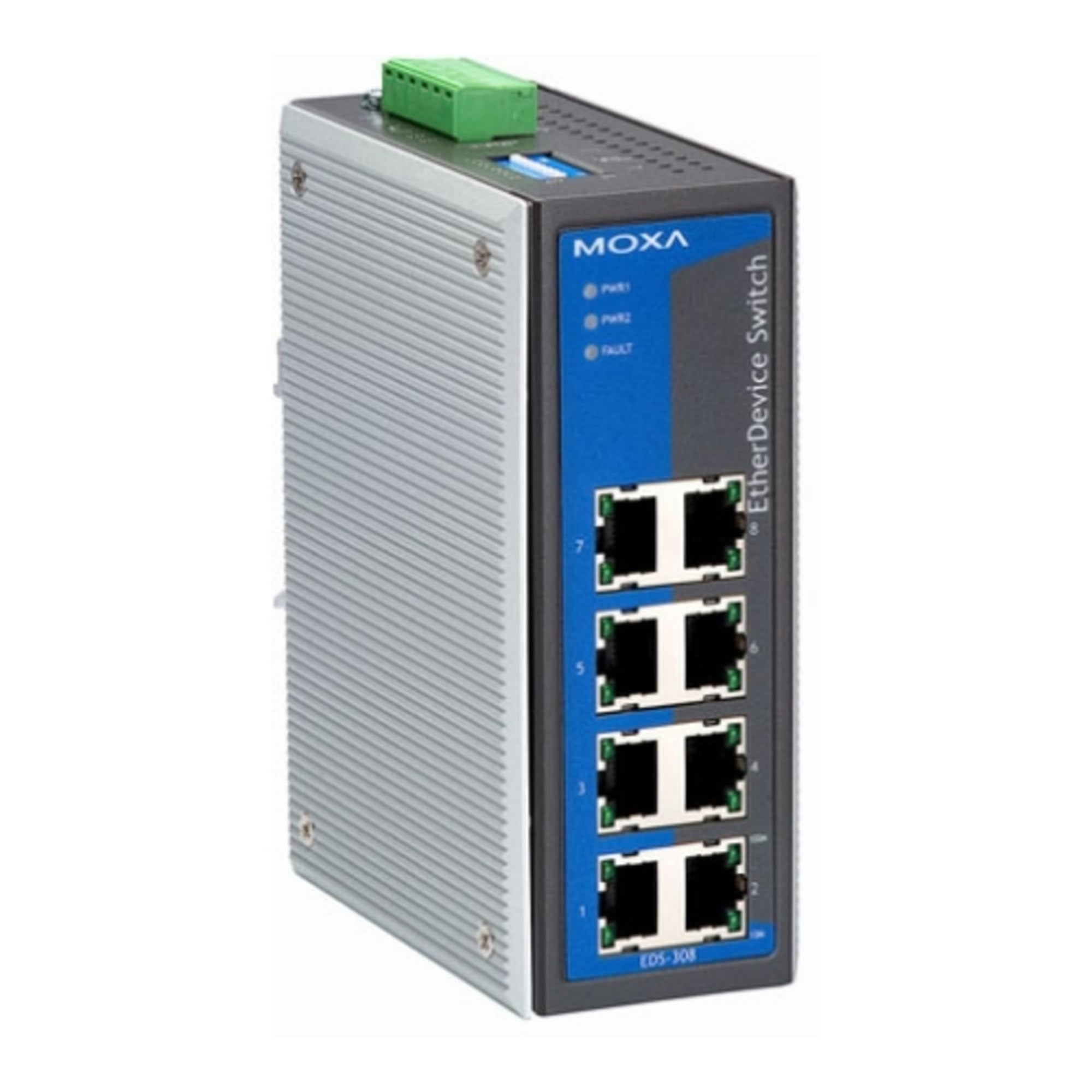 Amazon.com: MOXA EDS-308 8-Port Unmanaged Industrial Ethernet
