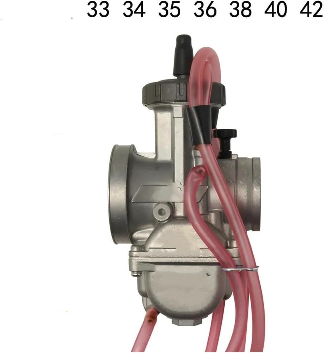 Carburetor Carburetor 33 34 35 36 38 40 42mm Racing Parts Scooters Dirt Bike ATV Power Jet 250cc Motorcycle Large Caliber(40mm)