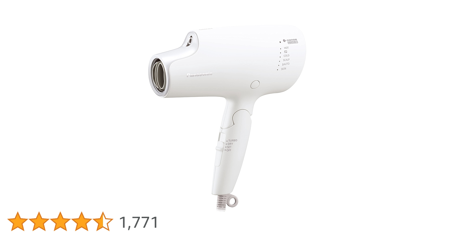 Amazon.co.jp: Panasonic nanocare EH-NA0G-W High Permeation