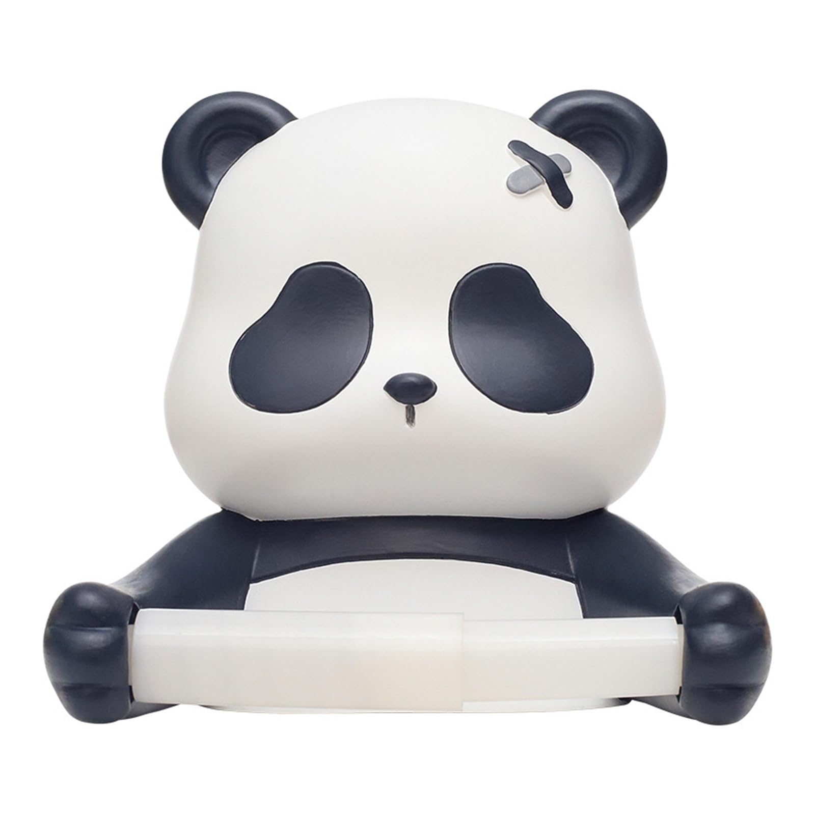 Upgrades Resin Animal Roll Holder Dispenser Bracket for Kids Bathroom Wall Decors Panda Designs Child Friendly Bathroom