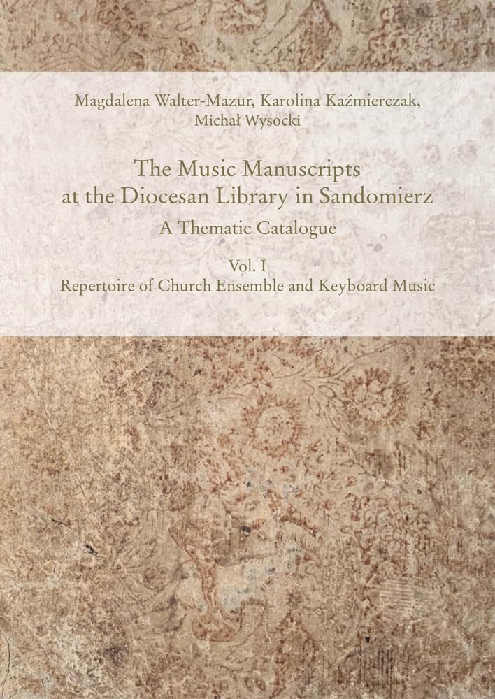 Music manuscripts Diocesan Library Sandomierz church ensemble keyboard