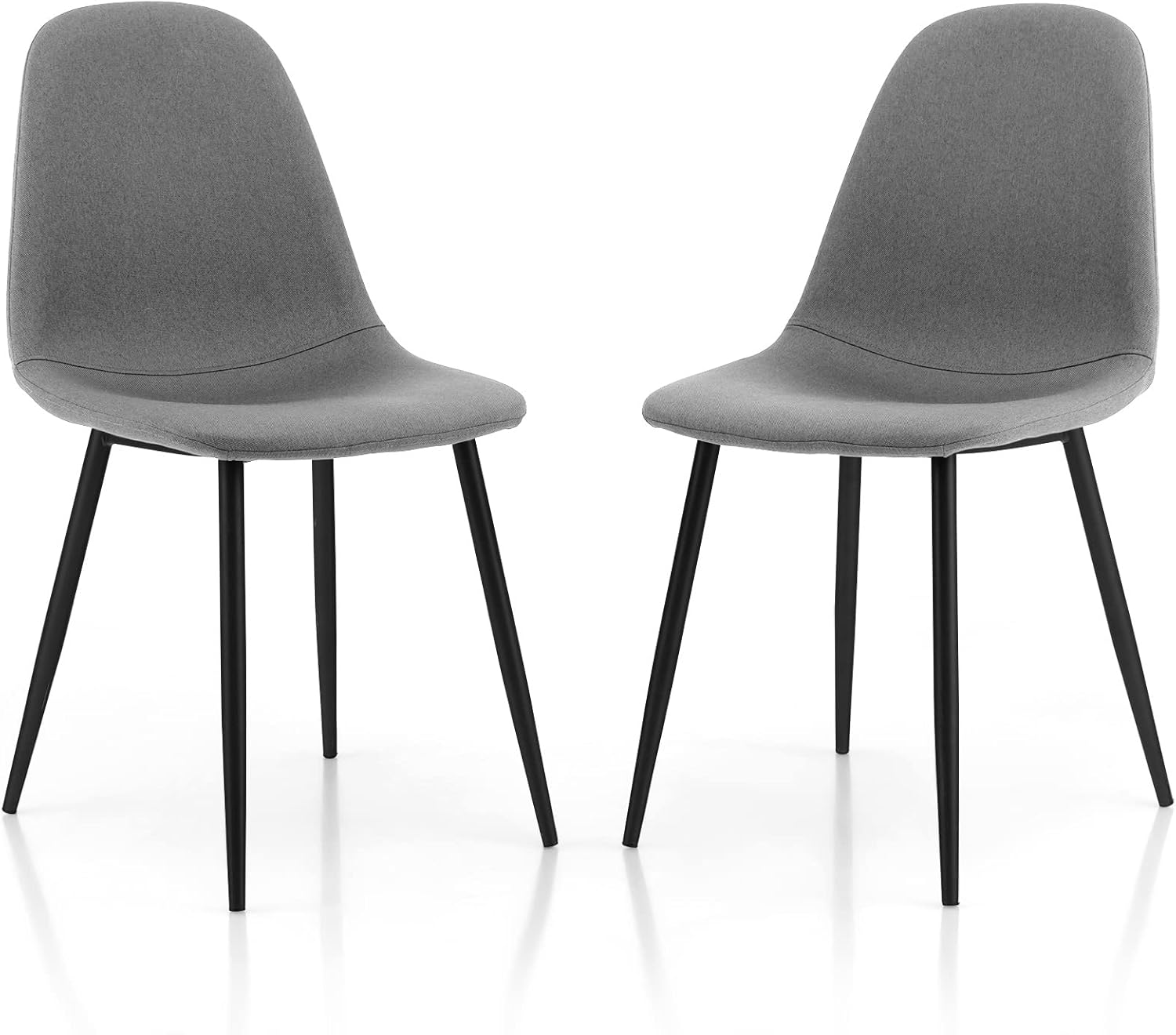Giantex Modern Dining Chairs Set of 2 Classic Comfy