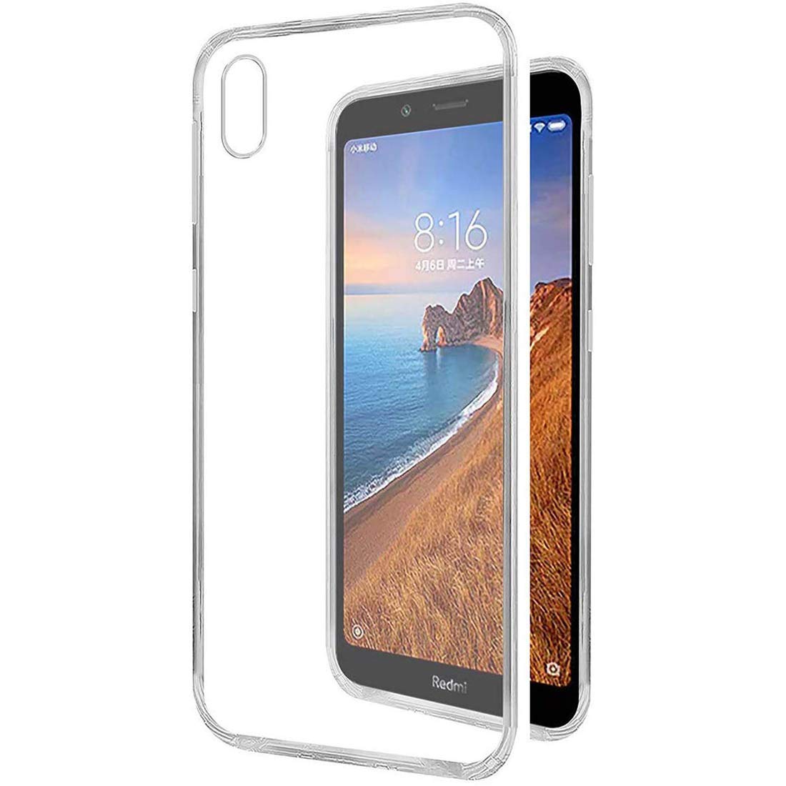 Amazon Brand - Solimo Mobile Cover for Xiaomi Redmi 7A (Soft & Flexible Back Case), Transparent (B07XZMSG4J) Amazon Price History, Amazon Price Tracker