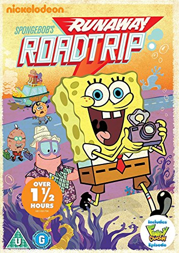 Spongebob's Runaway Roadtrip Bob Esponja DVD para ver dibujos sin internet 2