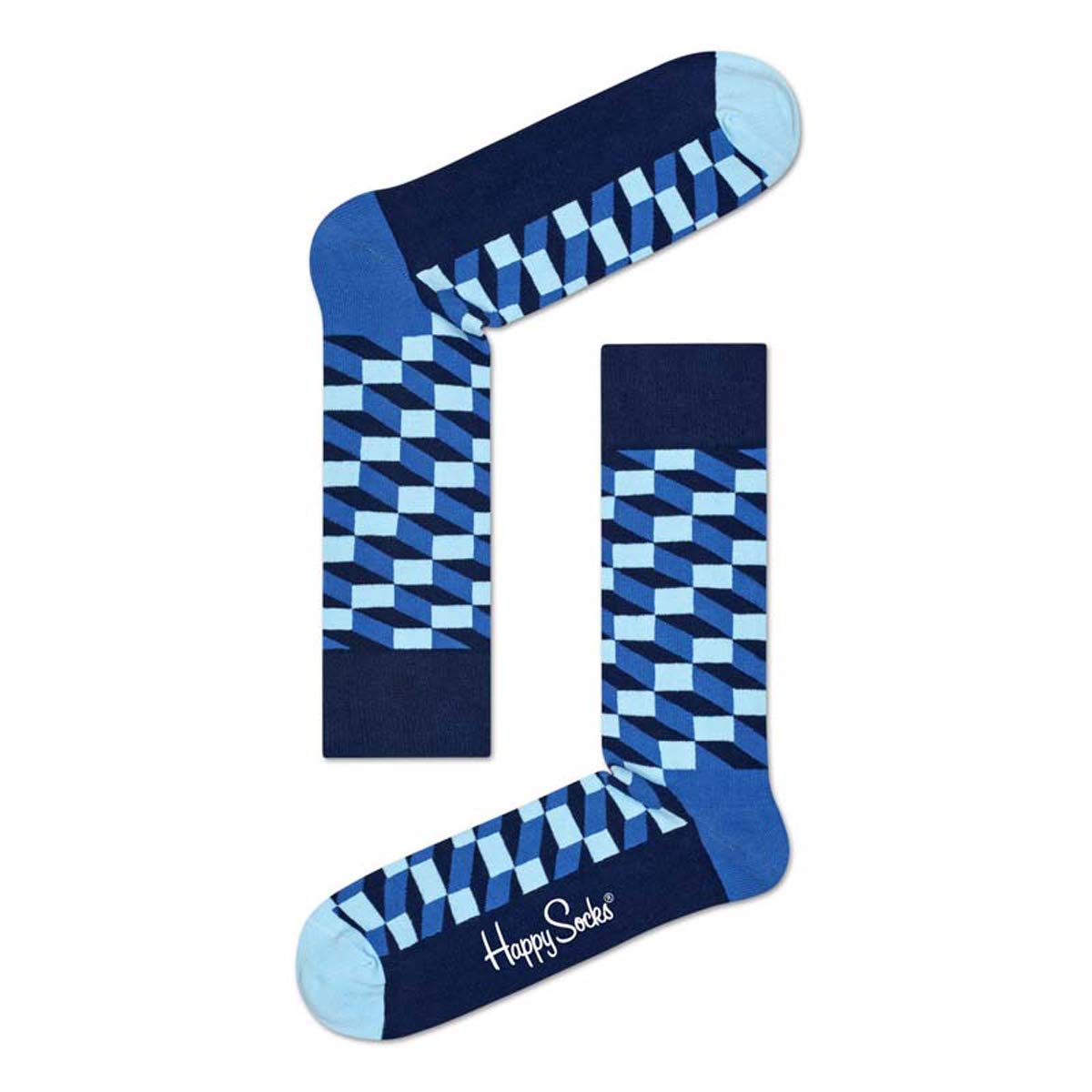 Happy Socks Lemonade Sock - ranja met een rietje - Unisex - Maat: 41