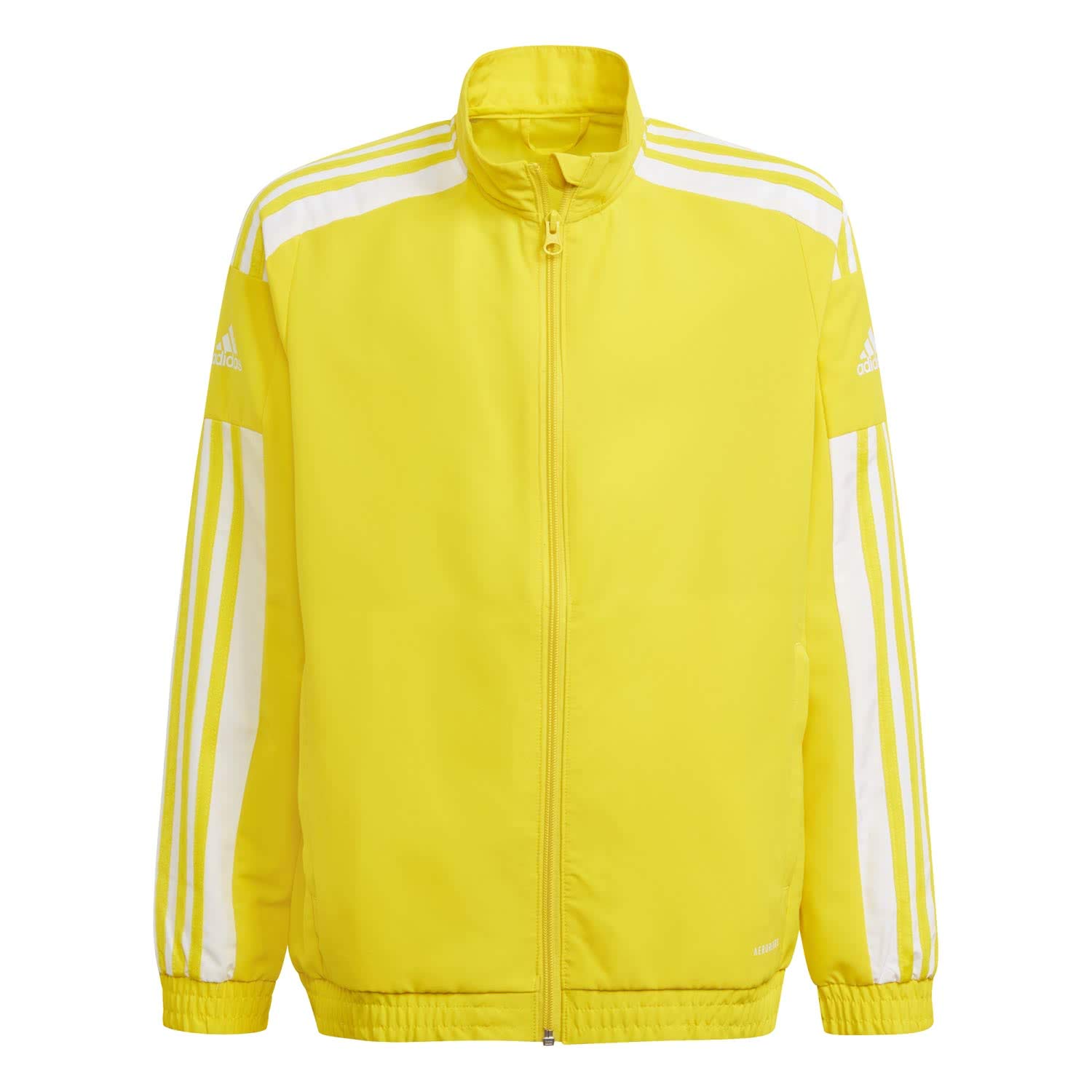 adidas Unisex Kids Squadra 21 Presentation Jacket, Team Yellow/White, 13-14 Years