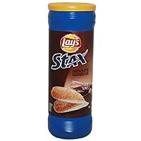 Vista 1 de Lays Stax, Mesquite Barbecue, Count 1 - Chips / Grab Varieties & Flavors