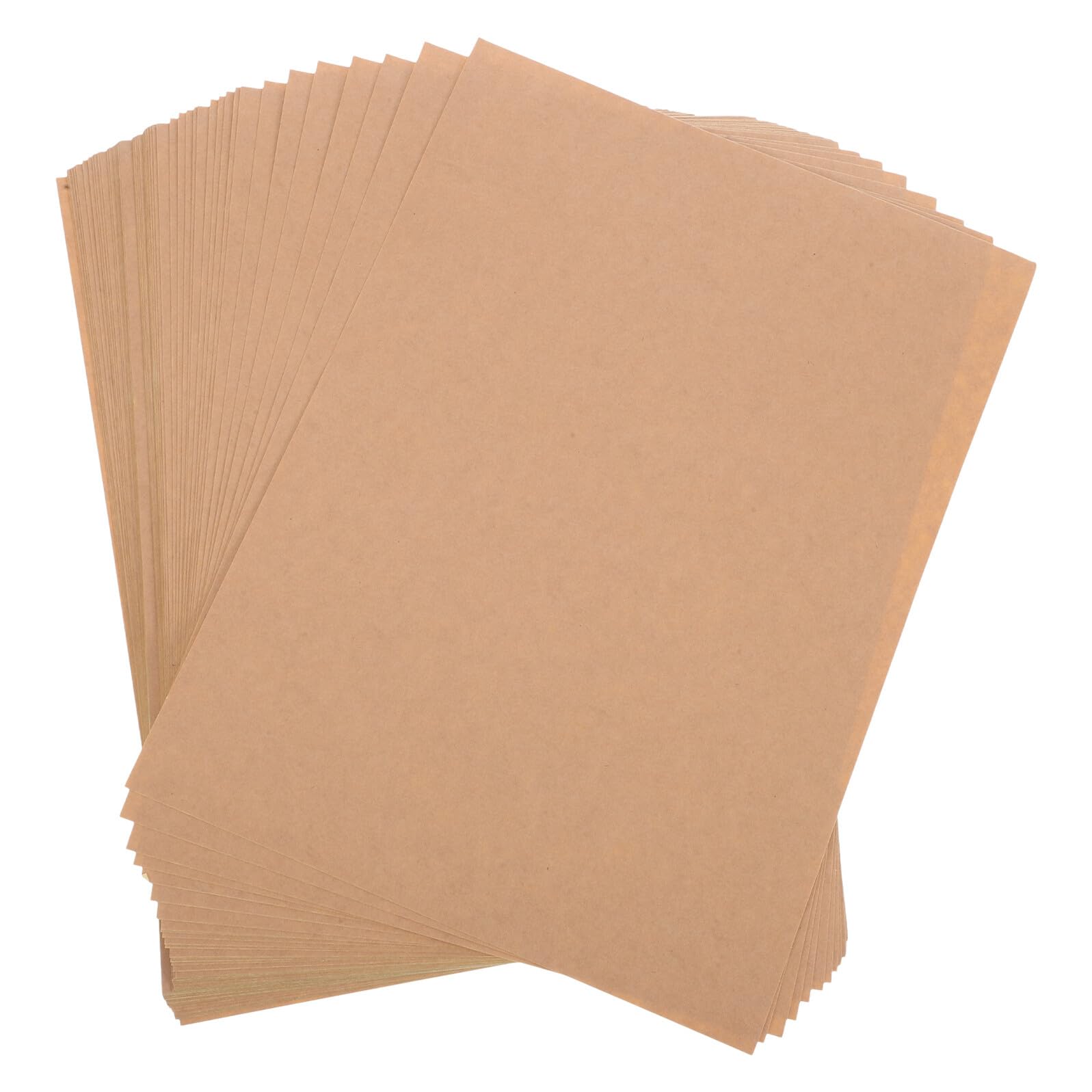 Alipis 50fogli Etichette Adesive in Carta Kraft Formato Stampabili e Scrivibili Per Etichettatura Fai Da Te Autoadesive Per Organizzazione e Artigianato
