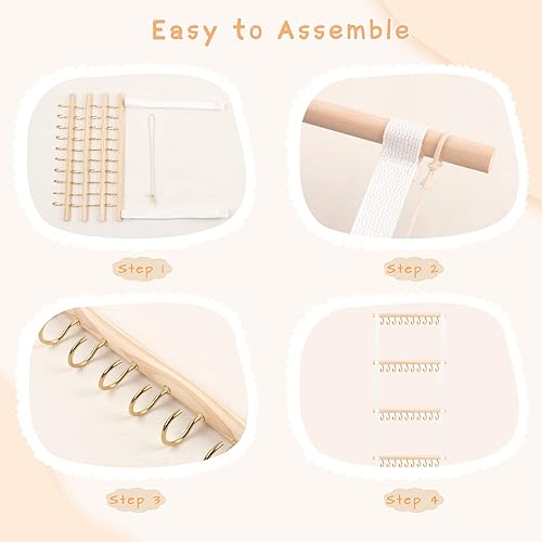 Miniatura 6 de POVETIRE Soporte para diadema para niñas, organizador de diadema de bebé, bandas para la cabeza, accesorios para el cabello, organizador