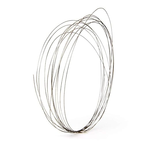 Miniatura 7 de Sierra de alambre de diamante de 0.018 in con marco de acero Sierra de afrontamiento para Jade mármol granito metal vidrio cerámica corte superfino