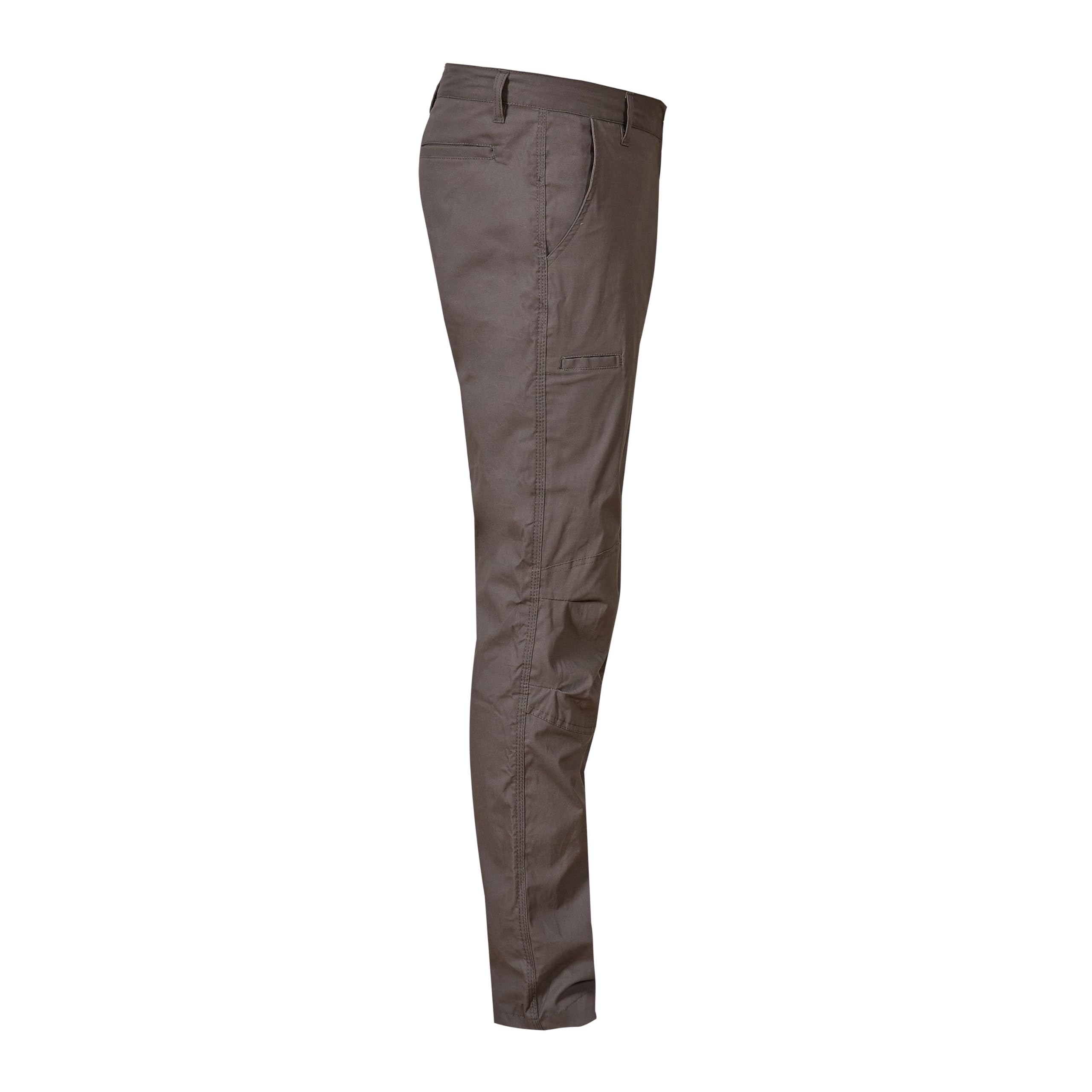 U-Power OCEAN, Arbeitshose für Herren, Slim_Fit Cargohose, mit Knopfverschluss, große Multi_Taschen, Stretch-Baumwollstoff, bequeme Oberbekleidung - Grey Iron L