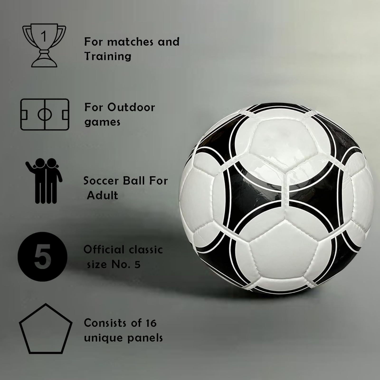 Amazon.com: World Cup 1982 Soccer Ball Size 5 – Spain Final Match