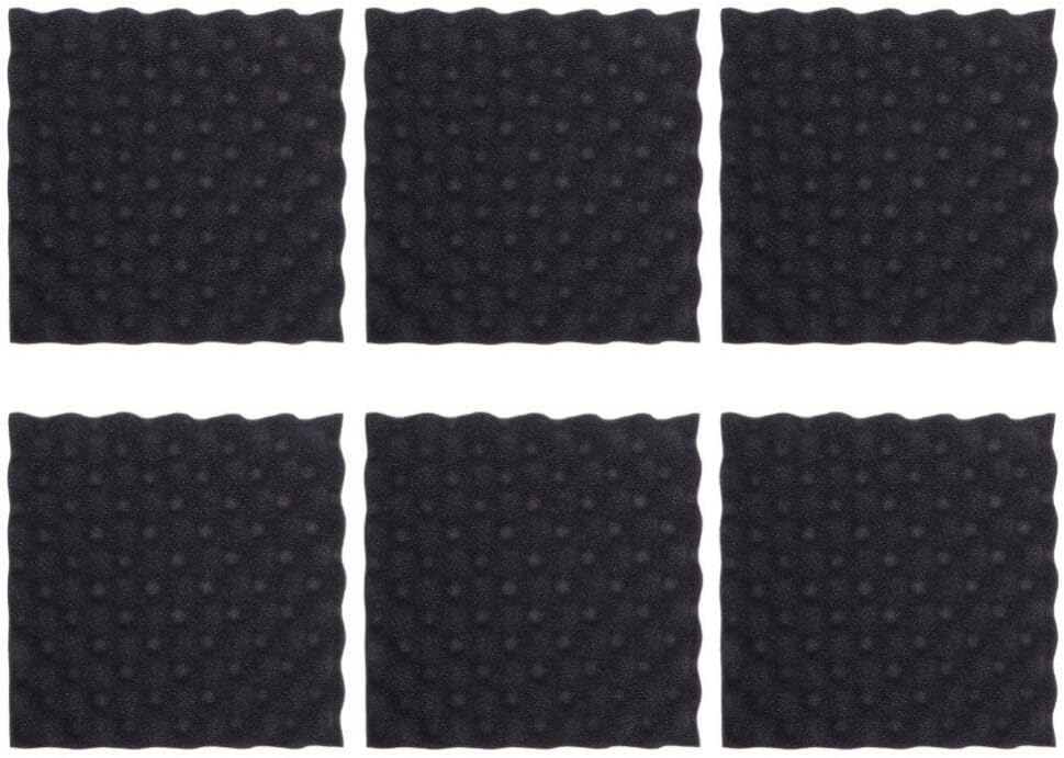 iplusmile Egg Crate Foam 6pcs Egg Foam Packing Sheets Acoustic Foam