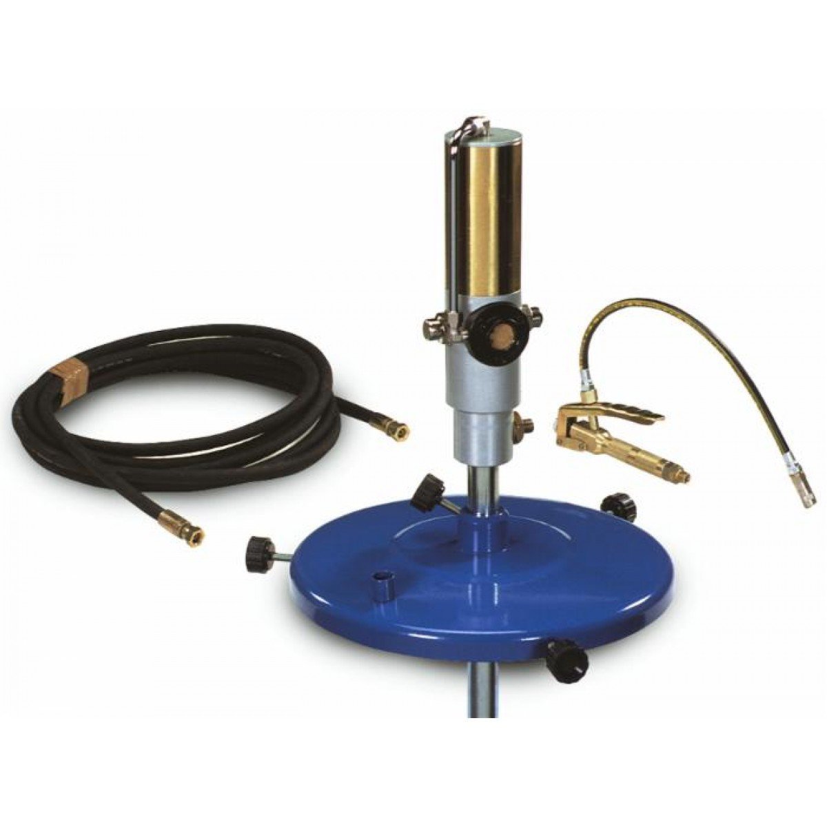 Pompa Ingrassaggio Pneumatica Ama Attacco 1/4" Tubo 6m Portata 20-30kg
