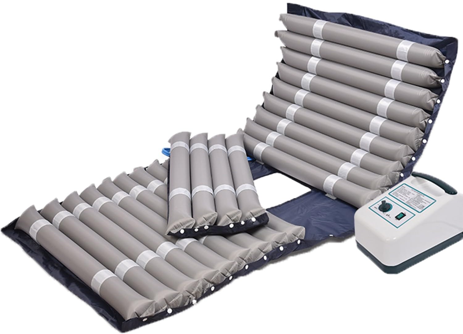 REHOOF Colchón Antiescaras A Presión De Aire, Antiescaras con Alternancia De Células, Waterproof,Colchón con Compresor Personas Encamadas, Prevención De Úlceras, 200 X 90 Cm B