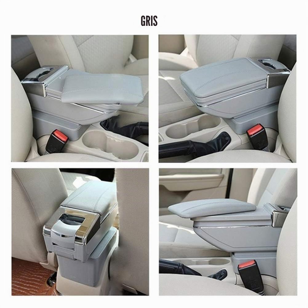 Caja de almacenamiento universal para reposabrazos de coche, accesorios de coche, reposabrazos universal para coche, caja de almacenamiento para consola central