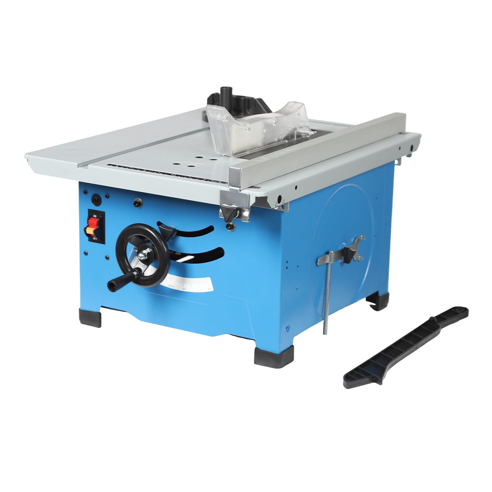 Sierra circular de mesa, ángulo de 1400 W, 220 V, sierra de mesa ajustable, altura de corte de 36 mm, 4200 r/min sierras de mesa para uso doméstico, trabajos personales de bricolaje o carpintería