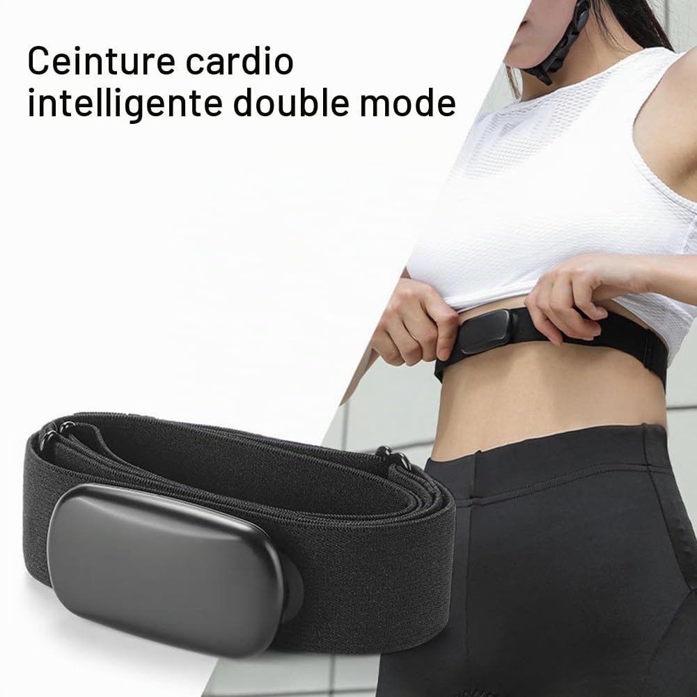 Moniteur de fréquence cardiaque pour Garmin de cyclisme, design léger et mince, résistant à l'eau IP67