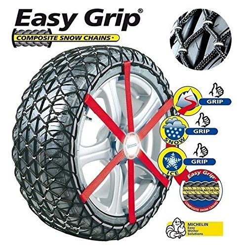 MICHELIN 008140 Easy Grip – Cadenas de Nieve, Material Compuesto