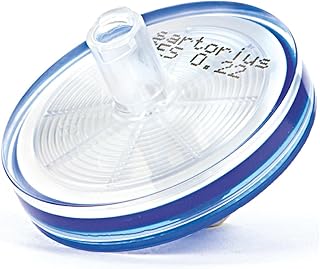 Sartorius Minisart High Flow MBS 16532 - Filtro para jeringa (500 unidades, 0,22 µm, 28 mm de diámetro), color azul oscuro
