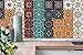 (24 Piezas)Pegatinas de Pared de Azulejos.15x15cm,DIY Calcomanías de Pared de Cocina,Pegatina de Estilo Retro Vintage Creativo para Baño,Cocina,Sala de Estar