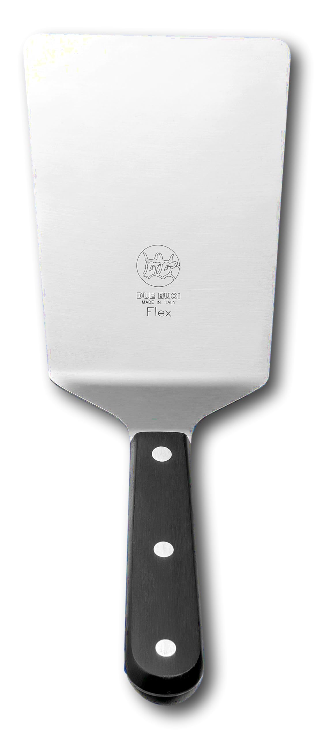 DUE BUOI Flexible Wide Spatula blade dimension 4" x 6.1/3". Good for Burger Kitchen bbq grill griddle pastry. Non-stick Durable.