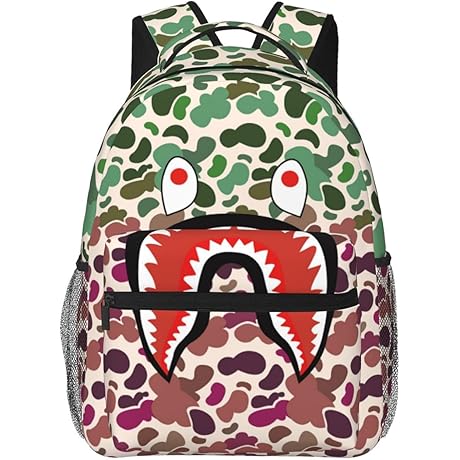 Bape for Kids Shark Backpack: An Aquatic Statement for School and Beyond