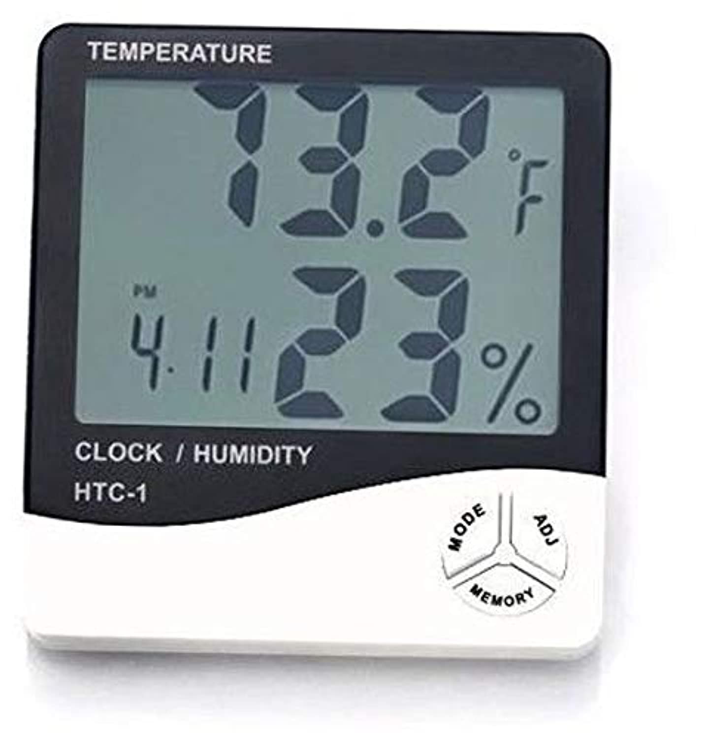 eWINNERLCD Digital Thermometer Hygrometer Temperature Humidity Meter Indoor Clock