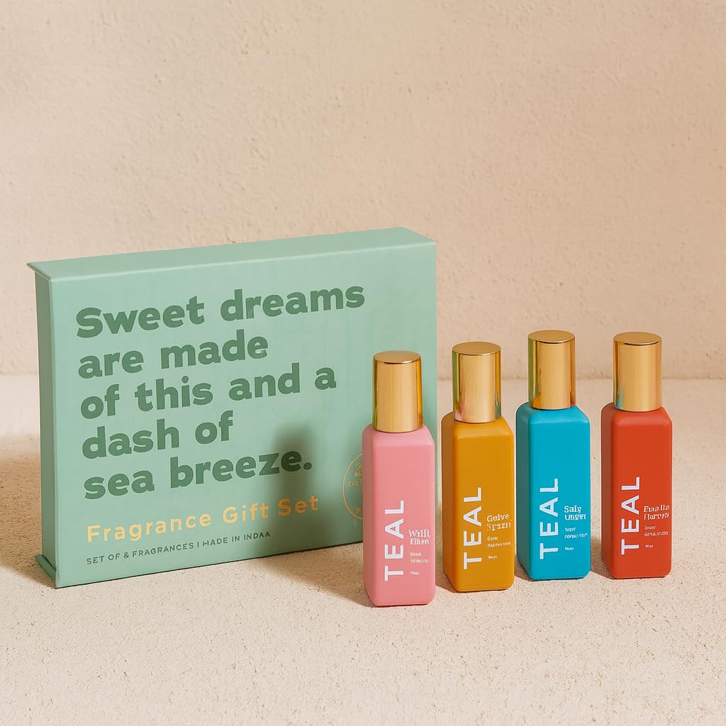Teal by Chumbak | Wanderlust Fragrance Gift Set of 4|Floral, Fruity, Woody Long Lasting Fragrance Scent|Perfume For Women|Scent for Every Occasion-picture-29